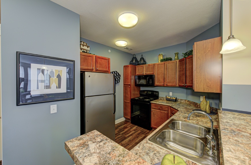 Open Kitchen with Storage in Westfield.